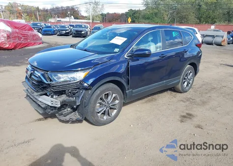 2022 Honda Cr-V Awd Ex-L from USA, damaged, VIN 2HKRW2H89NH608136